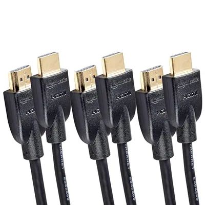 Amazon Basics 4K HDMI Cable 3-Pack 3ft