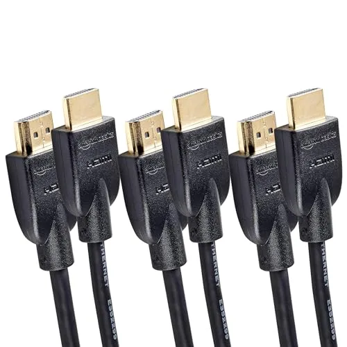 Resim Amazon Basics 4K HDMI Cable 3-Pack 3ft