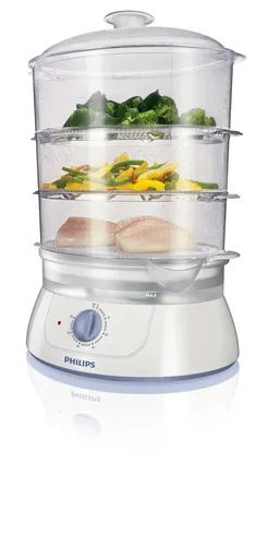 Karşılaştırma Philips RI9120 900W Buharlı Pişirici {request()->input('language_config')['common']['with']} Tefal VC1006 Buharlı Pişirici