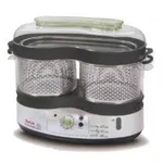 Tefal VitaCuisine 2 Sepetli 2000W Bağımsız Buharlı Pişirici - Gri/Gümüş