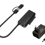 Conceptronic ABBY21B USB 3.0 - SATA Adaptörü (Güç Adaptörlü)