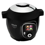 Krups CZ7158 Çok Amaçlı ve Düdüklü Tencere, 6L, 1600W, Siyah/Krom