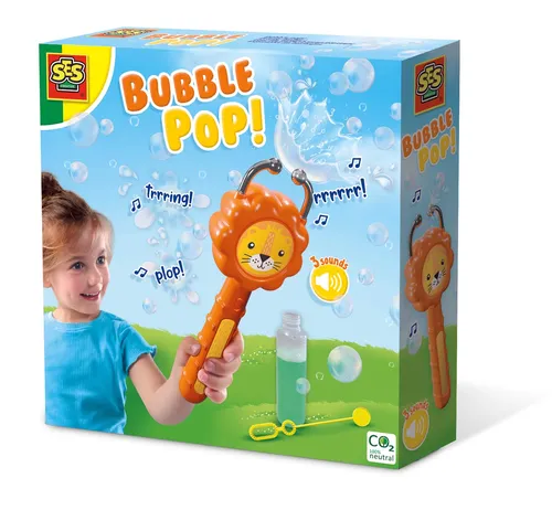 SES Creative Baloncuk Patlatma! Aslan STEM Oyuncağı