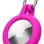 Cellularline Soft Shell AirTag/Tracy Tag için Entegre Halkalı Silikon Kılıf