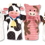 Melissa & Doug Çiftlik Arkadaşları El Kuklaları