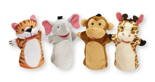 Karşılaştırma Melissa & Doug El Kuklası Seti 9081 {request()->input('language_config')['common']['with']} Melissa & Doug Hayvanat Bahçesi Arkadaşları El Kuklaları