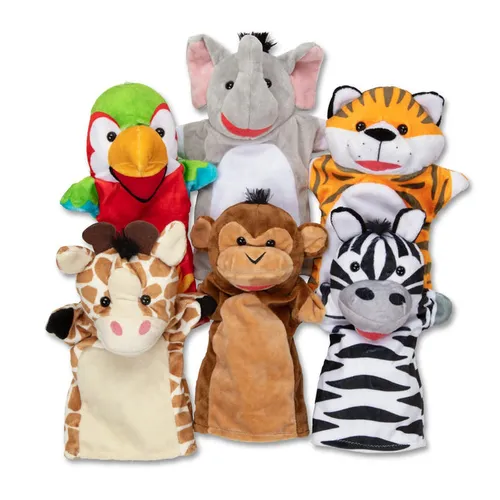 Karşılaştırma Melissa & Doug El Kuklası Seti 9081 {request()->input('language_config')['common']['with']} Melissa & Doug Safari Arkadaşları El Kuklaları