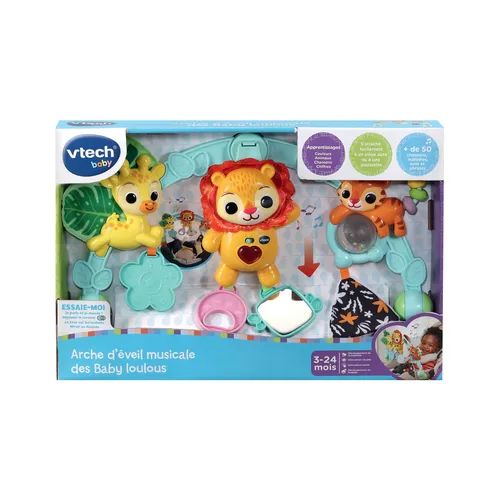 Resim VTech 80-550705 Bebek Beşik Mobil Müzikli Oyuncak