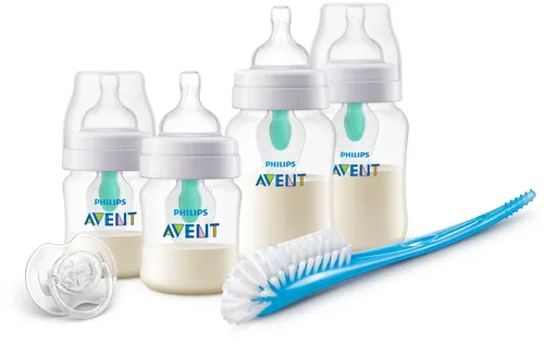 Karşılaştırma Philips AVENT Bebek Başlangıç Beslenme Seti AirFree™ Havalandırmalı Anti-kolik İle Philips AVENT SCD308/01 Yenidoğan Beslenme Seti