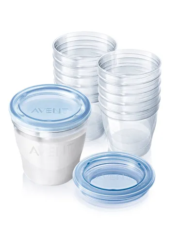 Resim Philips AVENT VIA Bebek Maması Saklama Yedek Kapları SCF616/05