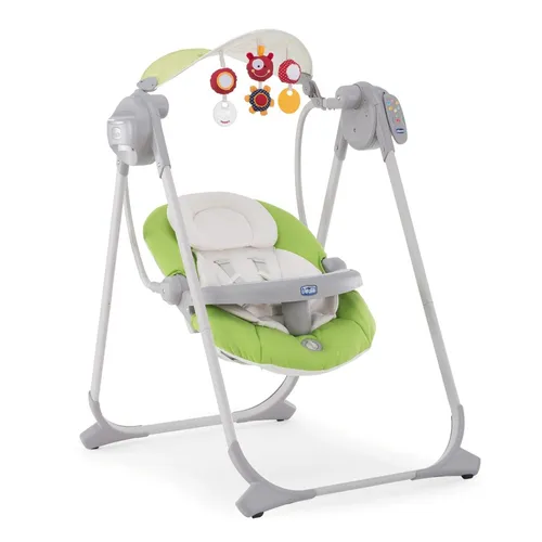 Karşılaştırma Chicco Hooplà Ana Kucağı {request()->input('language_config')['common']['with']} Chicco Polly Swing Up Yeşil Bebek Elektrikli Salıncağı (Model 6102)