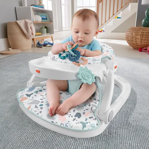 Resim Fisher-Price Sit-Me-Up Yer Sandalyesi ve Mama Tepsisi