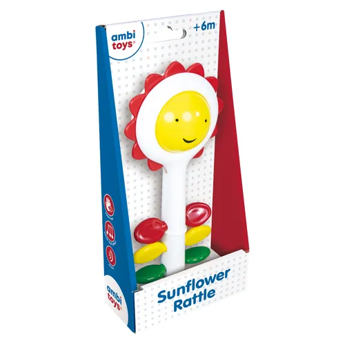 Resim Ambi Toys Ayçiçeği Bebek Çıngırağı