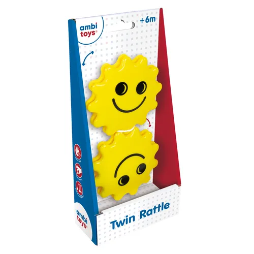Karşılaştırma Alpha Group Bebek Çıngırağı FR461526 {request()->input('language_config')['common']['with']} Ambi Toys İkiz Bebek Çıngırağı