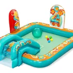 Bestway Retro Groove Çocuk Şişme Su Oyun Merkezi ve Havuzu 1.93 m x 1.52 m x 74 cm