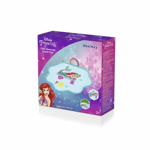 Resim Bestway Disney Küçük Deniz Kızı Su Püskürtme Matı 1.63 m x 1.45 m