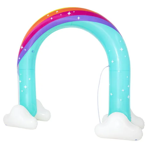 Resim Bestway Jumbo Gökkuşağı Rüyaları Şişme Fıskiye 2.21 m x 71 cm x 1.93 m