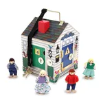 Melissa & Doug Ahşap Kapı Zili Oyuncak Evi