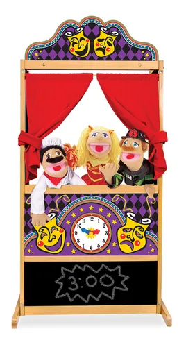 Resim Melissa & Doug Lüks Kukla Tiyatrosu
