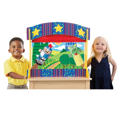 Resim Melissa & Doug Masa Üstü Kukla Tiyatrosu