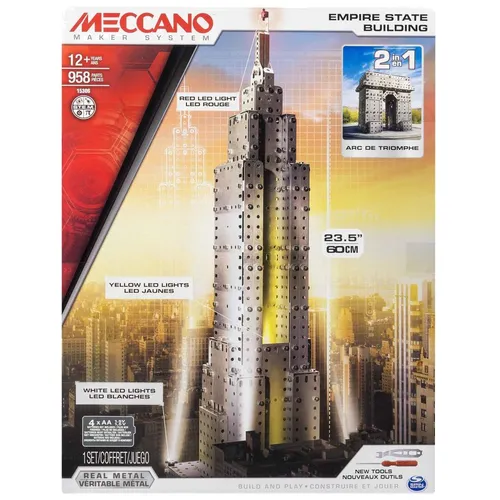 Meccano Empire State Binası Yapım Seti