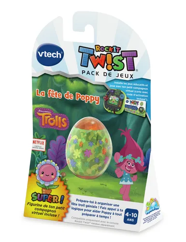 Resim VTech Rockit Twist Oyunu - Troller: Poppy'nin Partisi