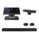 AudioCodes RXV100 RXVCam50M ve RX40 Ses Çubuğu ile Büyük Odalar İçin Video Konferans Sistemi (Teams/Zoom Uyumlu)