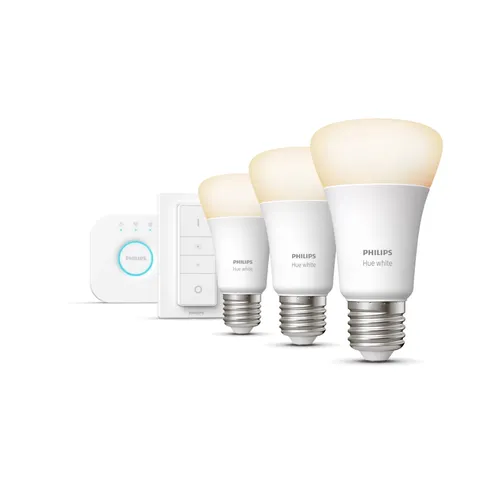 Karşılaştırma Philips Hue White E27 Başlangıç Kiti {request()->input('language_config')['common']['with']} Philips Hue White E27 Başlangıç Kiti