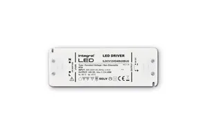 Resim Integral LED 12V DC Sabit Voltaj Sürücüsü ILDCV12VD40N20BUS
