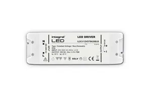 Resim Integral LED 12V DC Sabit Voltaj Sürücüsü ILDCV12VD75N20BUS