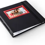 HP Sprocket Kırmızı & Siyah Fotoğraf Albümü