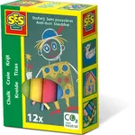 SES Creative Renkli Tebeşirler, 12 Renk