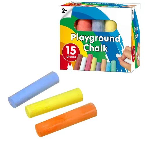 Karşılaştırma CHALKtivity Tebeşir Yedek Seti {request()->input('language_config')['common']['with']} Van der Meulen Oyun Alanı Tebeşiri, 15 Adet