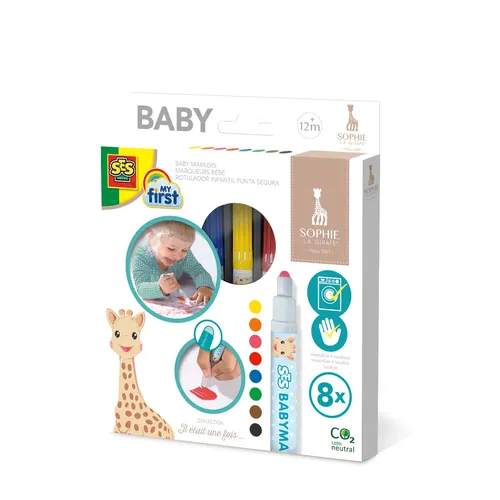 SES Creative My First Sophie la girafe Bebek Keçeli Kalemler