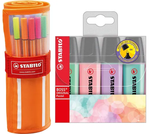 Karşılaştırma STABILO Resim Kalemi (Ürün Kodu: 4006381530422) {request()->input('language_config')['common']['with']} STABILO BOSS Mini Fosforlu Kalemler