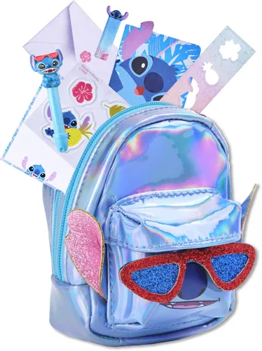 Resim Moose Toys Real Littles Stitch Kırtasiye Sırt Çantası Seti