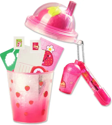 Resim Moose Toys Real Littles Sevimli Kupalar Kırtasiye Seti