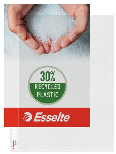 Esselte Premium A4 Sayfa Koruyucu, Üstten ve Soldan Açılır