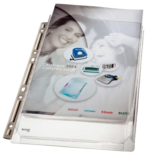 Karşılaştırma Esselte A4 Sayfa Koruyucuları {request()->input('language_config')['common']['with']} Leitz Premium A4 Genişleyen Cep, Metal Dosyalama Şeridi ile