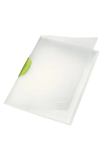Resim Esselte ColorClip Magic Şeffaf Koyu Yeşil PP Rapor Kapağı