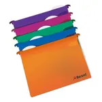 Rexel Multifile Extra Foolscap Askılı Dosya, 15mm, Karışık (10'lu Paket)