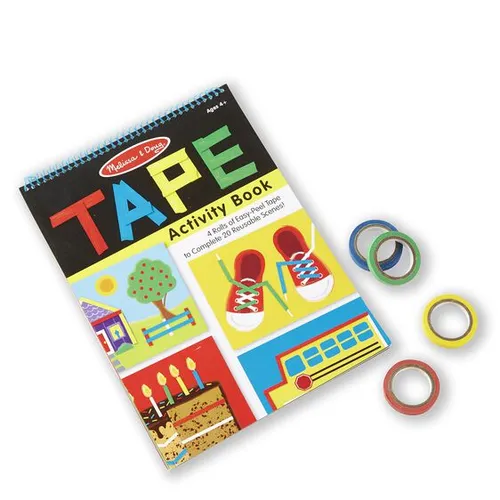 Karşılaştırma Make it Real Yaratıcı Tasarım Kiti MIR3203 {request()->input('language_config')['common']['with']} Melissa & Doug Bant Etkinlik Kitabı