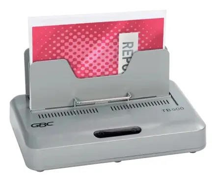 Karşılaştırma GBC TB500 Termal Ciltleme Makinesi {request()->input('language_config')['common']['with']} GBC TB500 Ağır Hizmet Termal Ciltleme Makinesi, 500 A4 Sayfa Kapasiteli