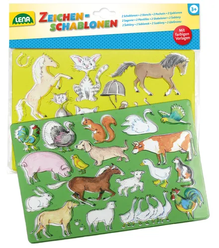 Lena Şablonları: Atlar ve Kediler