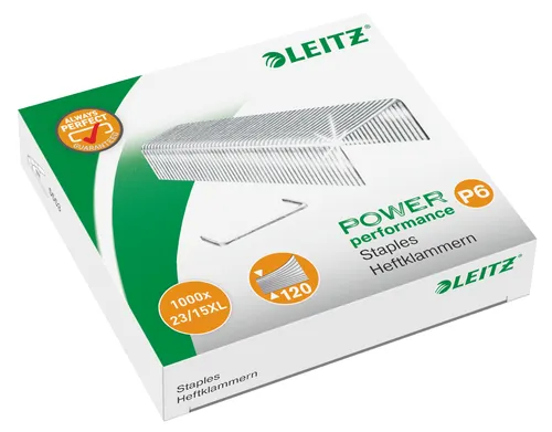 Karşılaştırma Esselte Juwel Zımba Teli {request()->input('language_config')['common']['with']} Leitz Power Performance P6 Zımba Teli 5579 24/15xl, 1000 Adet Kutu