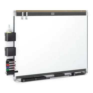 Resim Nobo Prestige Manyetik Beyaz Tahta Siyah Çerçeveli 1200x900mm