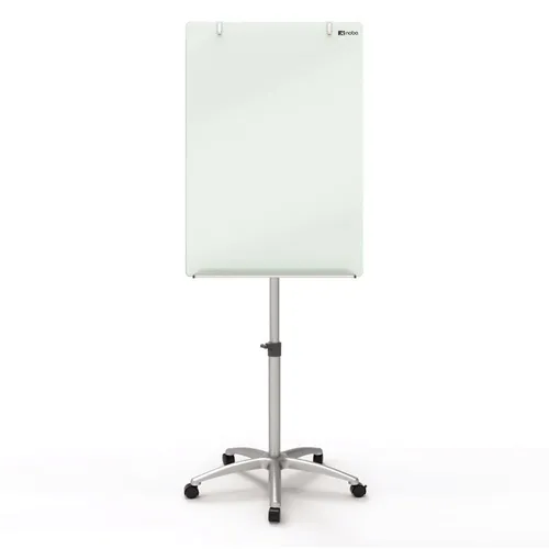 Karşılaştırma Nobo Barracuda Manyetik Flipchart Şövale (Perakende Paketi) İle Nobo Cam Mobil Şövale Parlak Beyaz