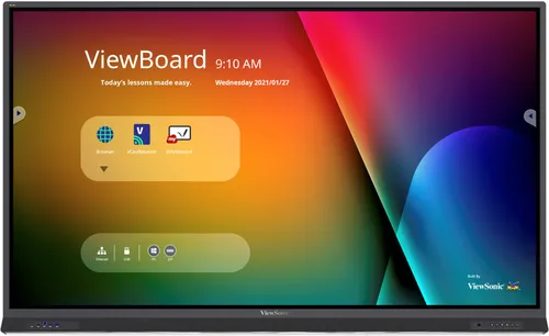 Resim Viewsonic IFP8652 86 inç 4K Etkileşimli Dokunmatik Beyaz Tahta, HDMI ile