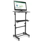 Techly ICA-TB TPM-4 Ayakta Çalışma Masası, Siyah