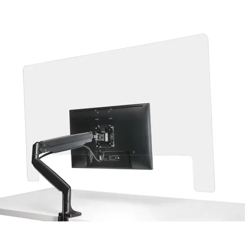 Karşılaştırma Kensington KGuard™ Monitör Üzeri Masaüstü Gizlilik Ekranı İle Nobo 1915510 Masa Bölücü 1400 x 1000 mm